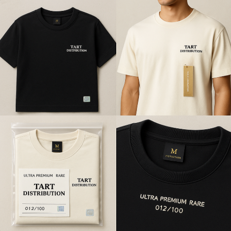Ultra Premium Rare Tee — Tart Distribution (Limited / Numbered)
