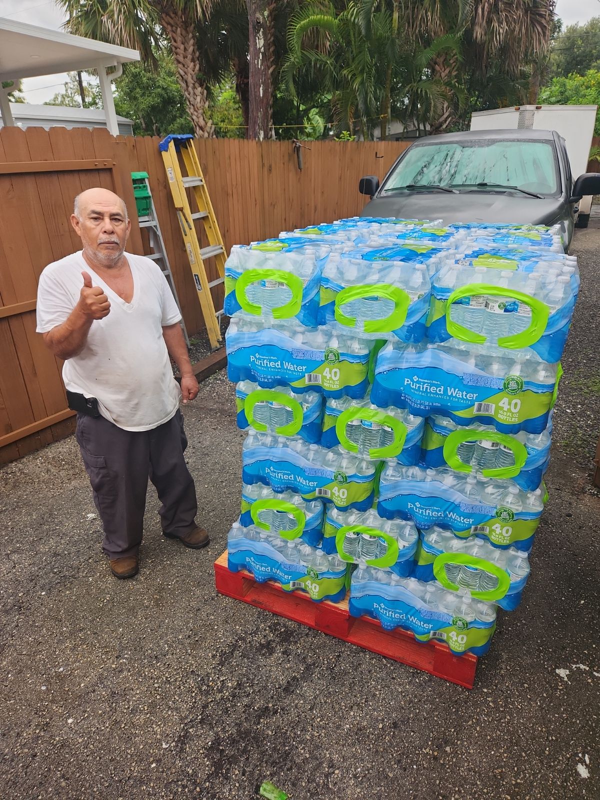 Member's Mark Purified Water – Full Pallet (1,920 Bottles, 16.9 oz)