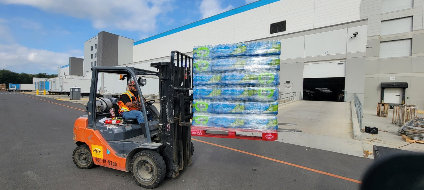 Member's Mark Purified Water – Full Pallet (1,920 Bottles, 16.9 oz)