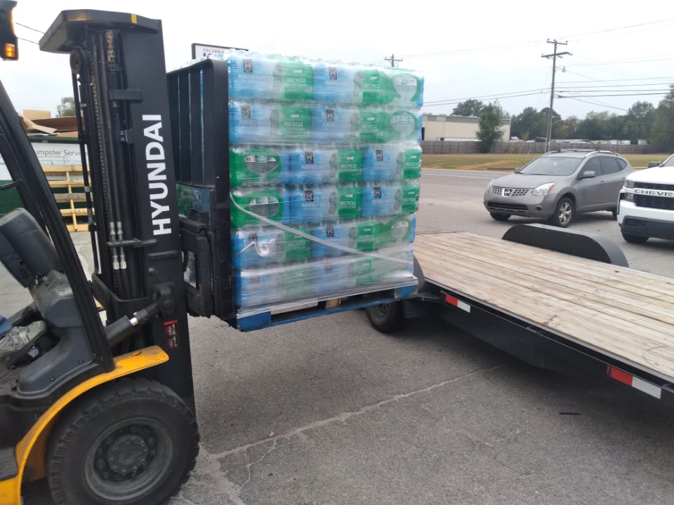 Member's Mark Purified Water – Full Pallet (1,920 Bottles, 16.9 oz)