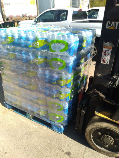 Member's Mark Purified Water – Full Pallet (1,920 Bottles, 16.9 oz)