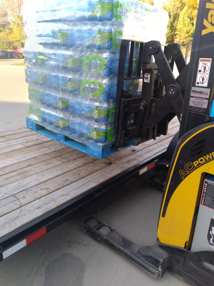 Member's Mark Purified Water – Full Pallet (1,920 Bottles, 16.9 oz)