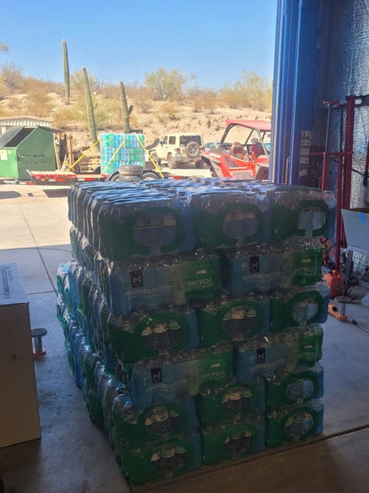 Member's Mark Purified Water – Full Pallet (1,920 Bottles, 16.9 oz)