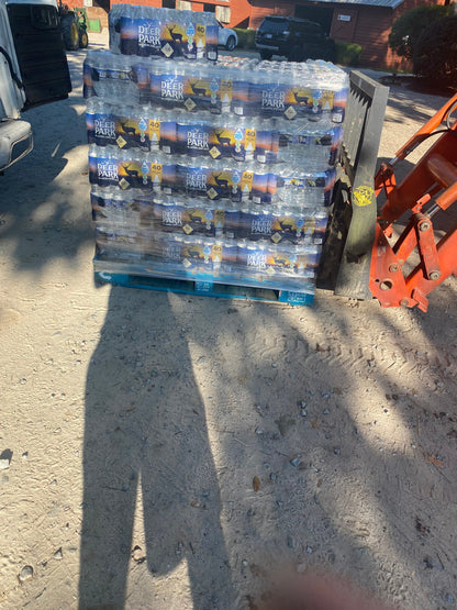 Deer Park Natural Spring Water – Full Pallet (1,920 Bottles, 16.9 oz)