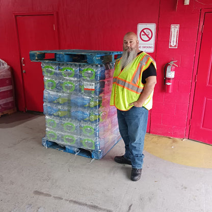 Member's Mark Purified Water – Full Pallet (1,920 Bottles, 16.9 oz)