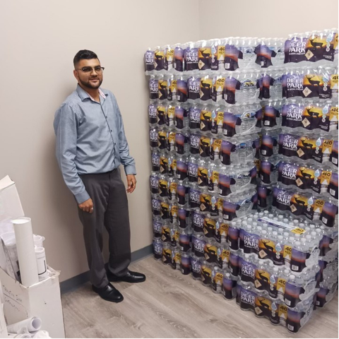 Deer Park Natural Spring Water – Full Pallet (1,920 Bottles, 16.9 oz)