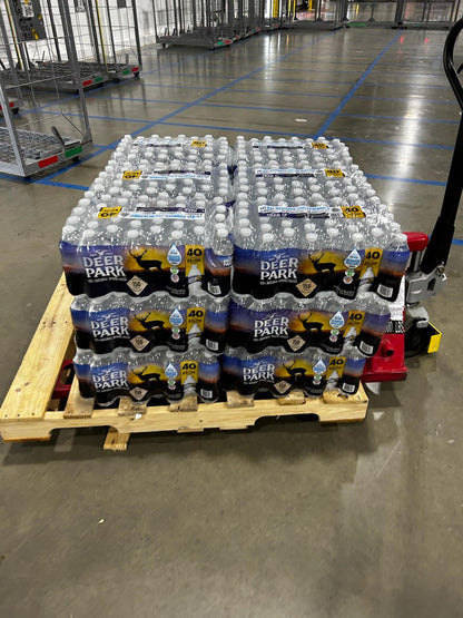 Deer Park Natural Spring Water – Half Pallet (960 Bottles, 16.9 oz)