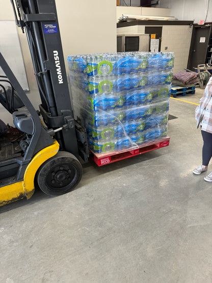 Member's Mark Purified Water – Full Pallet (1,920 Bottles, 16.9 oz)