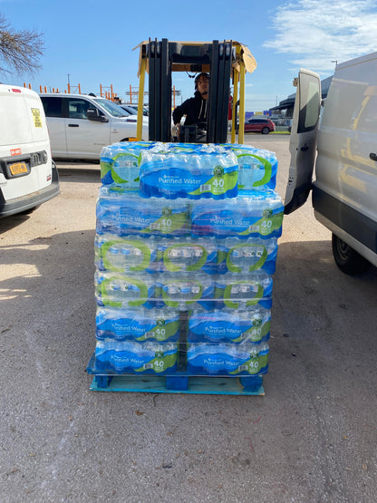 Member's Mark Purified Water – Full Pallet (1,920 Bottles, 16.9 oz)